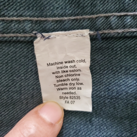 J. Crew Dark Blue Jean Jacket Women's SIZE LARGE. - Picture 7 of 16